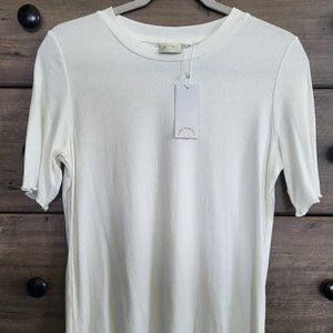 Love Olive Co Just for You Top-white